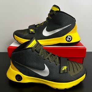NIKE KD Trey 5 III Black / Yellow Men's Basketball Shoes - Size 11 Open Box
